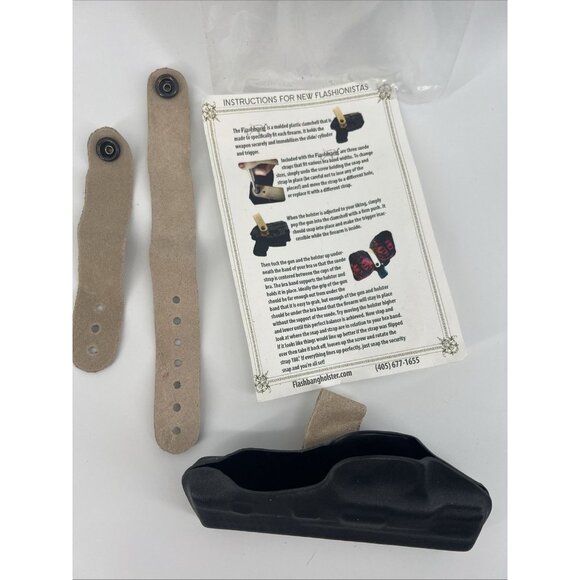 Flashbang Holster, Bra Holster 9220-SHIELD-10 S&W, Right Hand, Black, New - Picture 5 of 8